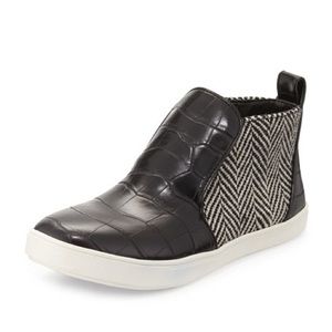 Circus by Sam Edelman croc embossed sneakers